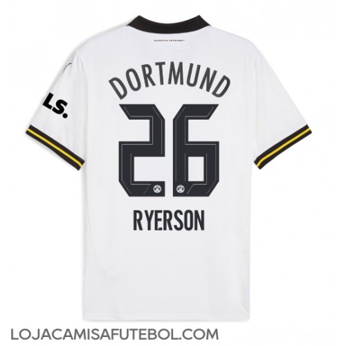 Camisa de Futebol Borussia Dortmund Julian Ryerson #26 Equipamento Alternativo 2024-25 Manga Curta